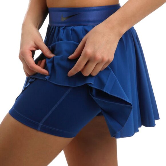 Nike Court Pleated Tennis Skirt Royal Blue size SMALL - Picture 5 of 5